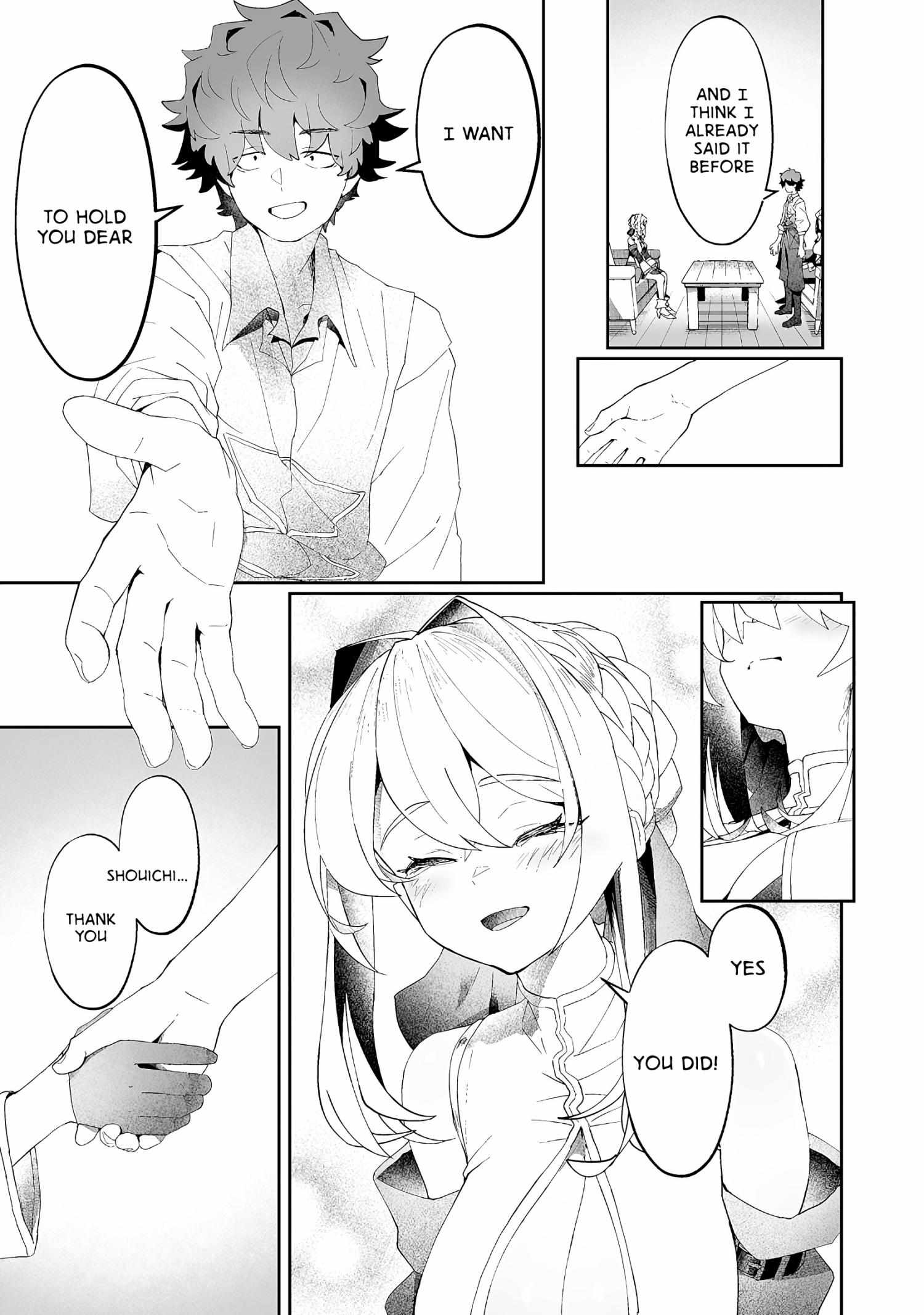 Makutsu no Ou ~Yomei Ikkagetsu no Doutei, Mahou Shoujo Harem o Kizuite Ou e Kunrinsu~ Chapter 8 page 13 - 