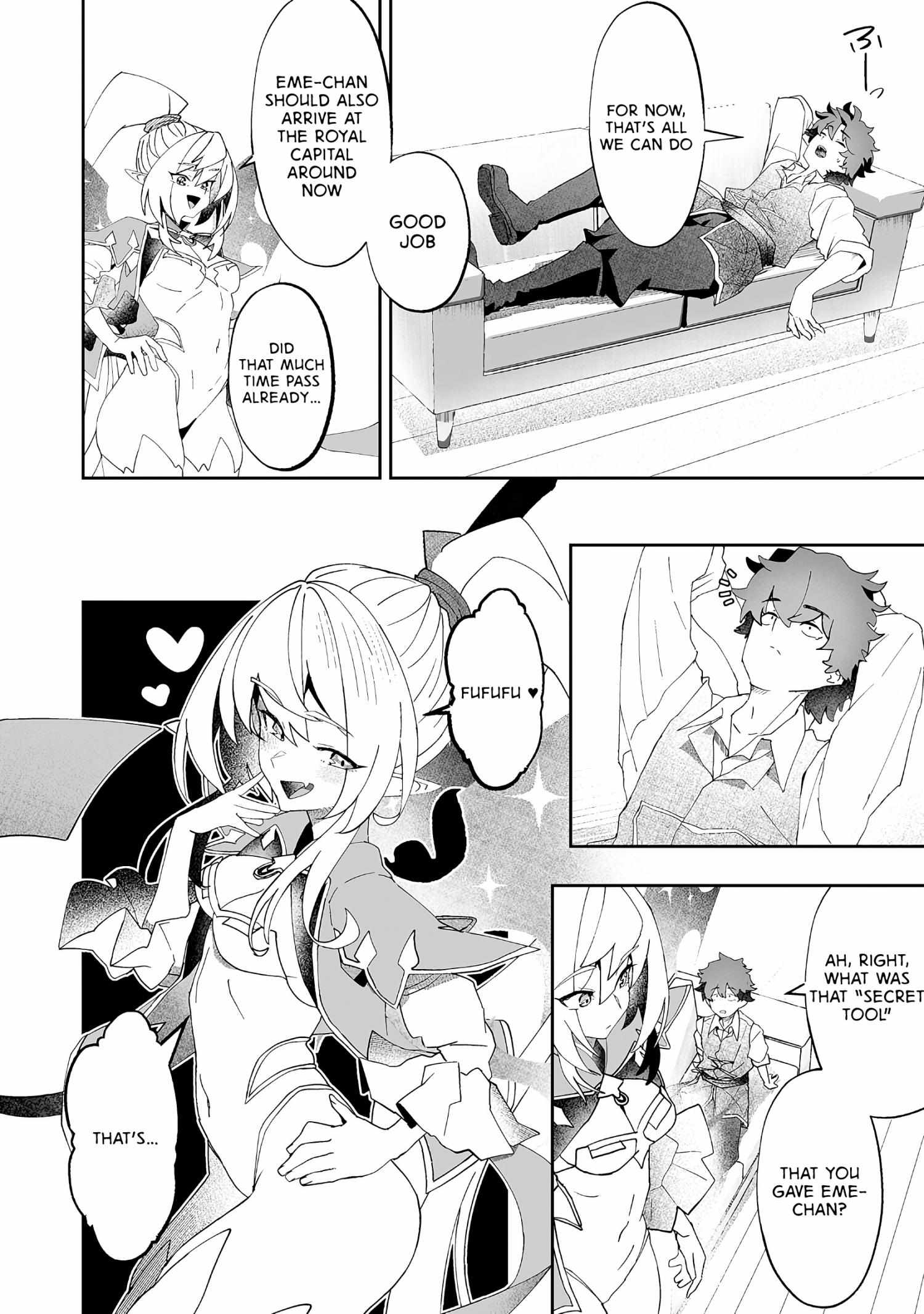 Makutsu no Ou ~Yomei Ikkagetsu no Doutei, Mahou Shoujo Harem o Kizuite Ou e Kunrinsu~ Chapter 8 page 22 - 