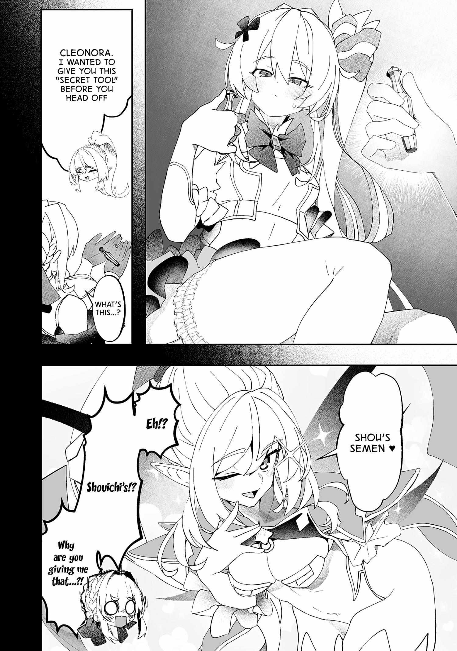 Makutsu no Ou ~Yomei Ikkagetsu no Doutei, Mahou Shoujo Harem o Kizuite Ou e Kunrinsu~ Chapter 8 page 28 - 