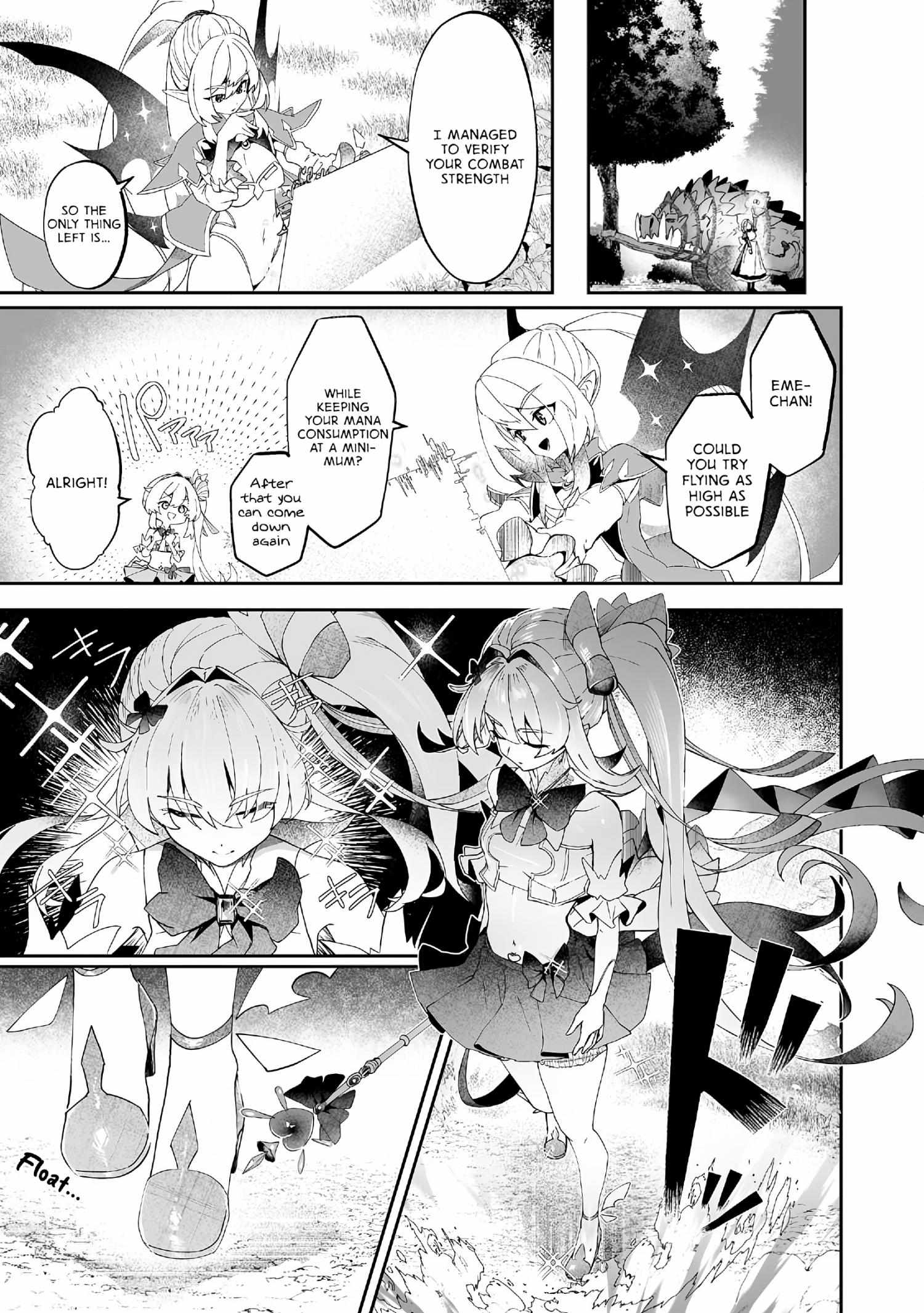 Makutsu no Ou ~Yomei Ikkagetsu no Doutei, Mahou Shoujo Harem o Kizuite Ou e Kunrinsu~ Chapter 8 page 4 - 