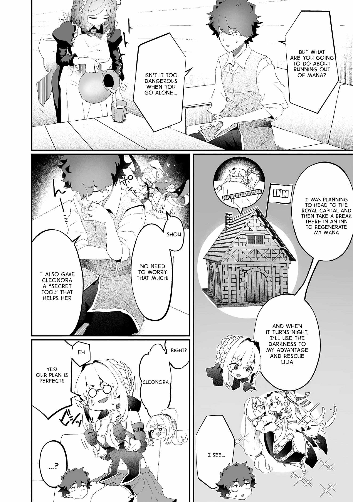 Makutsu no Ou ~Yomei Ikkagetsu no Doutei, Mahou Shoujo Harem o Kizuite Ou e Kunrinsu~ Chapter 8 page 10 - 