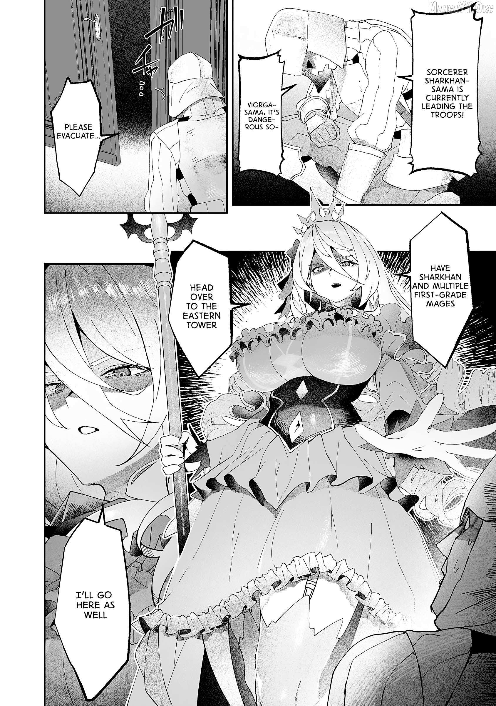 Makutsu no Ou ~Yomei Ikkagetsu no Doutei, Mahou Shoujo Harem o Kizuite Ou e Kunrinsu~ Chapter 9 page 11 - 
