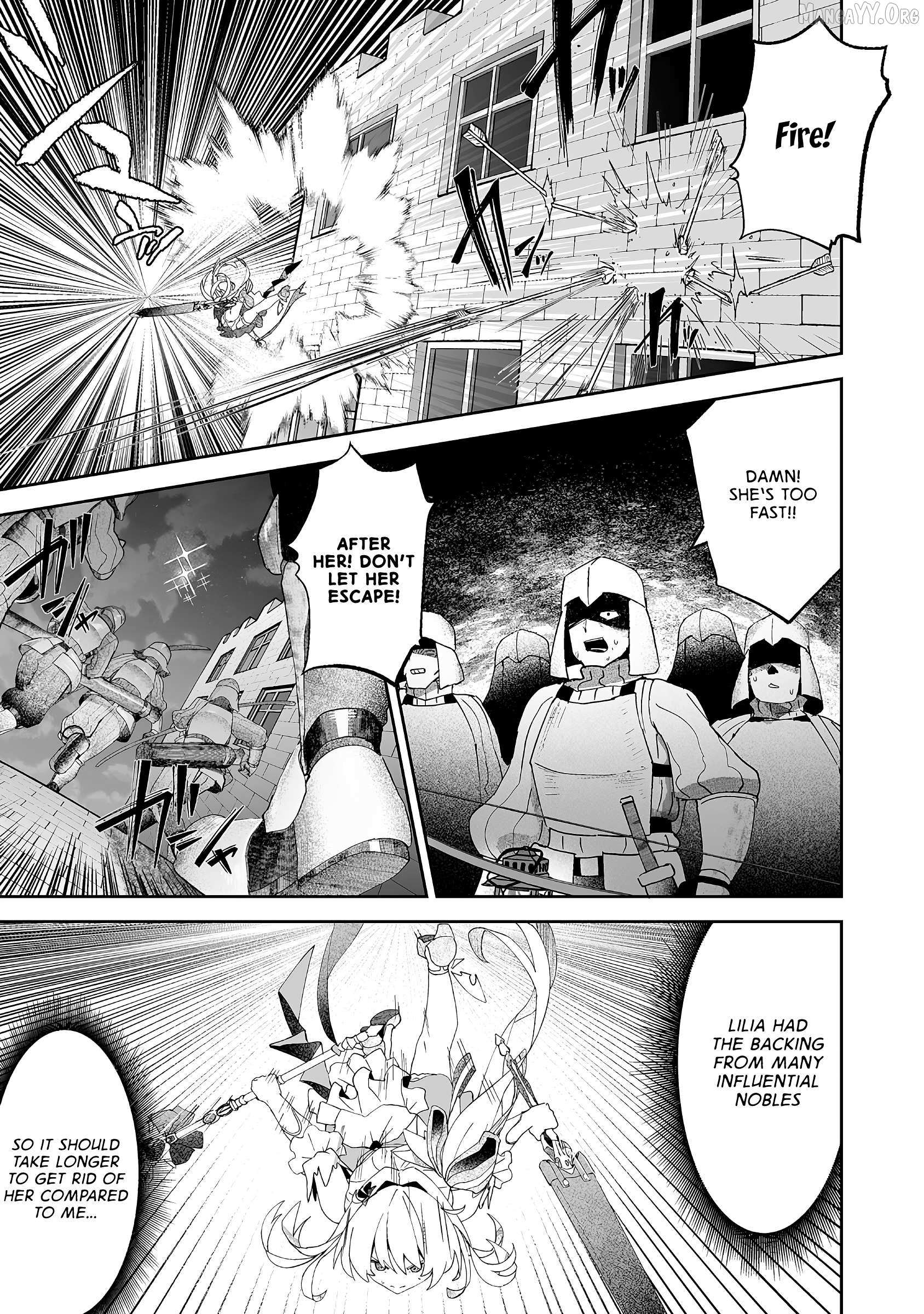 Makutsu no Ou ~Yomei Ikkagetsu no Doutei, Mahou Shoujo Harem o Kizuite Ou e Kunrinsu~ Chapter 9 page 12 - 