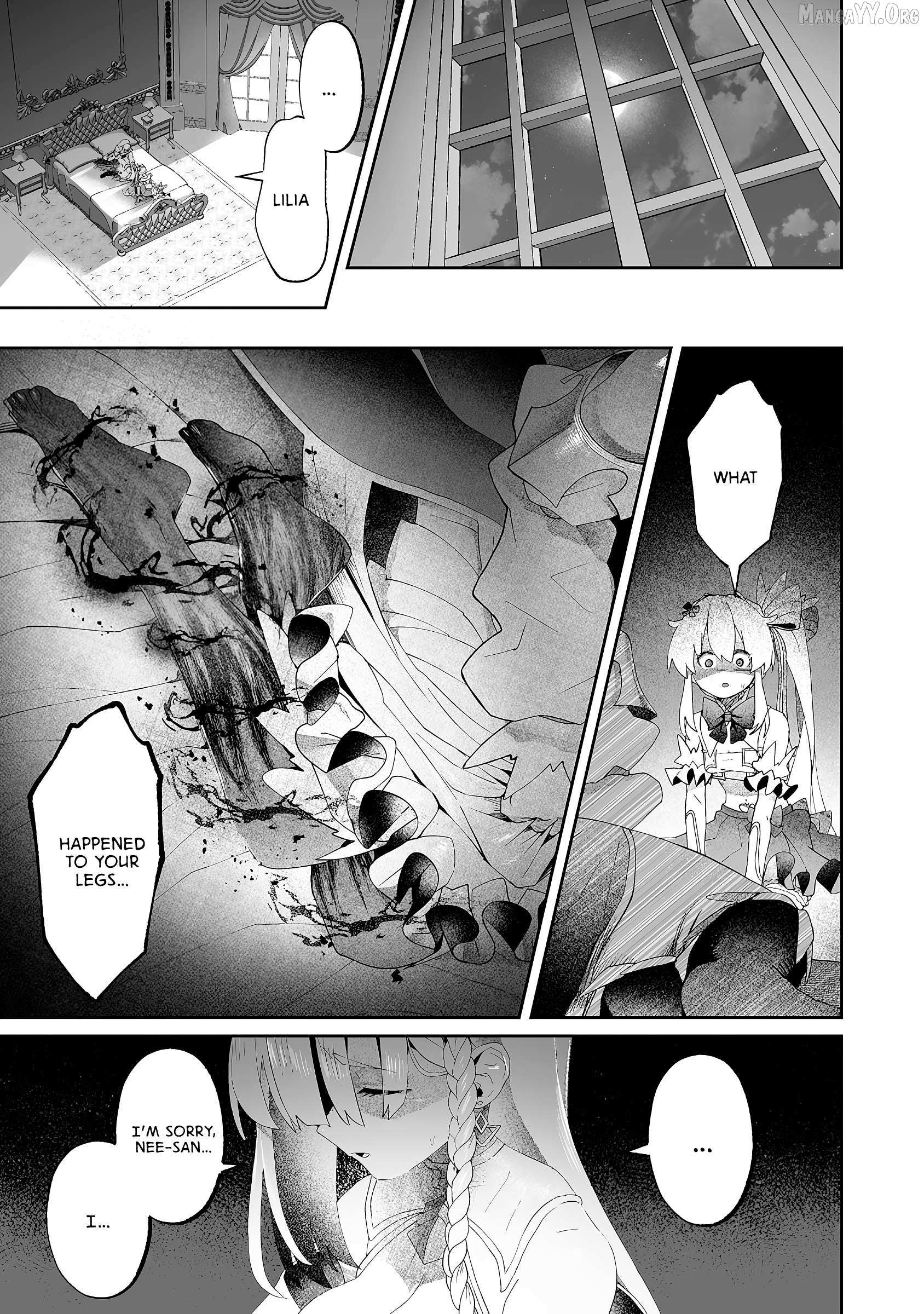 Makutsu no Ou ~Yomei Ikkagetsu no Doutei, Mahou Shoujo Harem o Kizuite Ou e Kunrinsu~ Chapter 9 page 20 - 