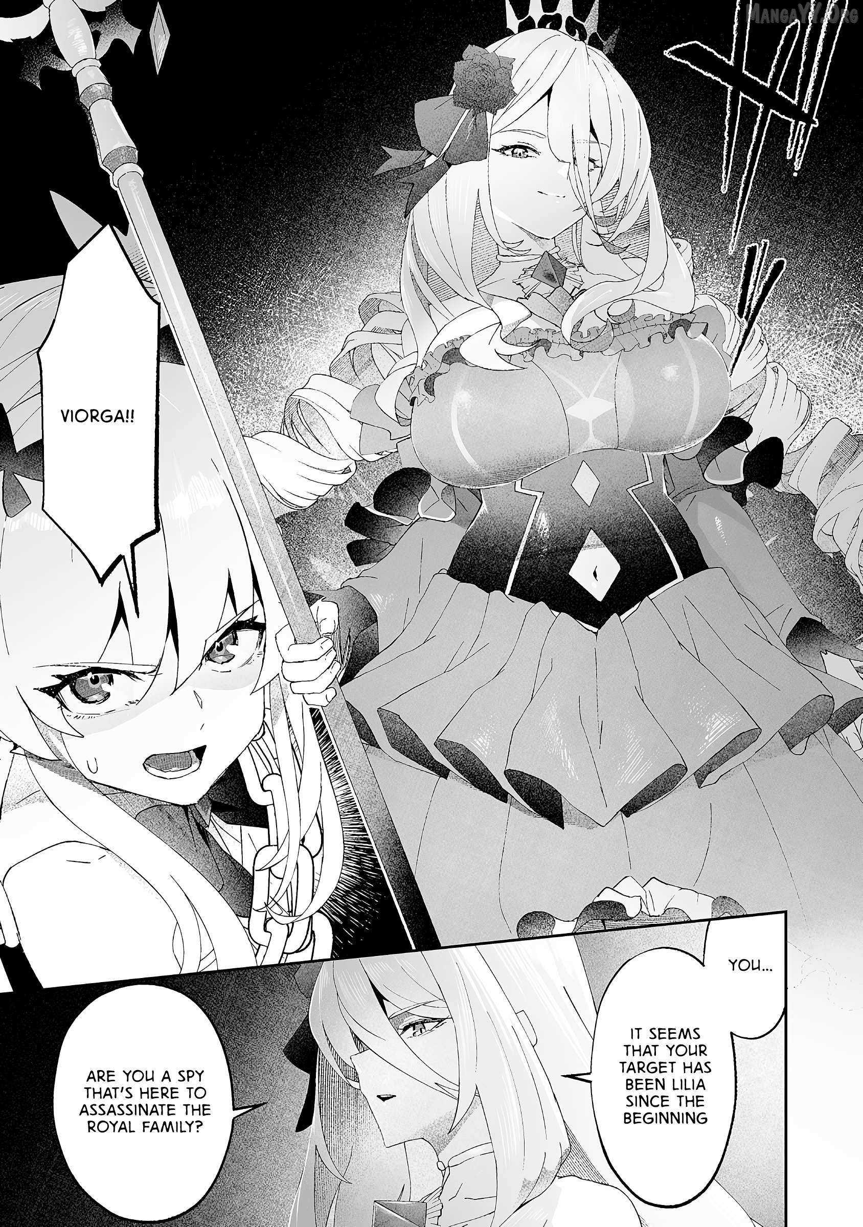 Makutsu no Ou ~Yomei Ikkagetsu no Doutei, Mahou Shoujo Harem o Kizuite Ou e Kunrinsu~ Chapter 9 page 24 - 