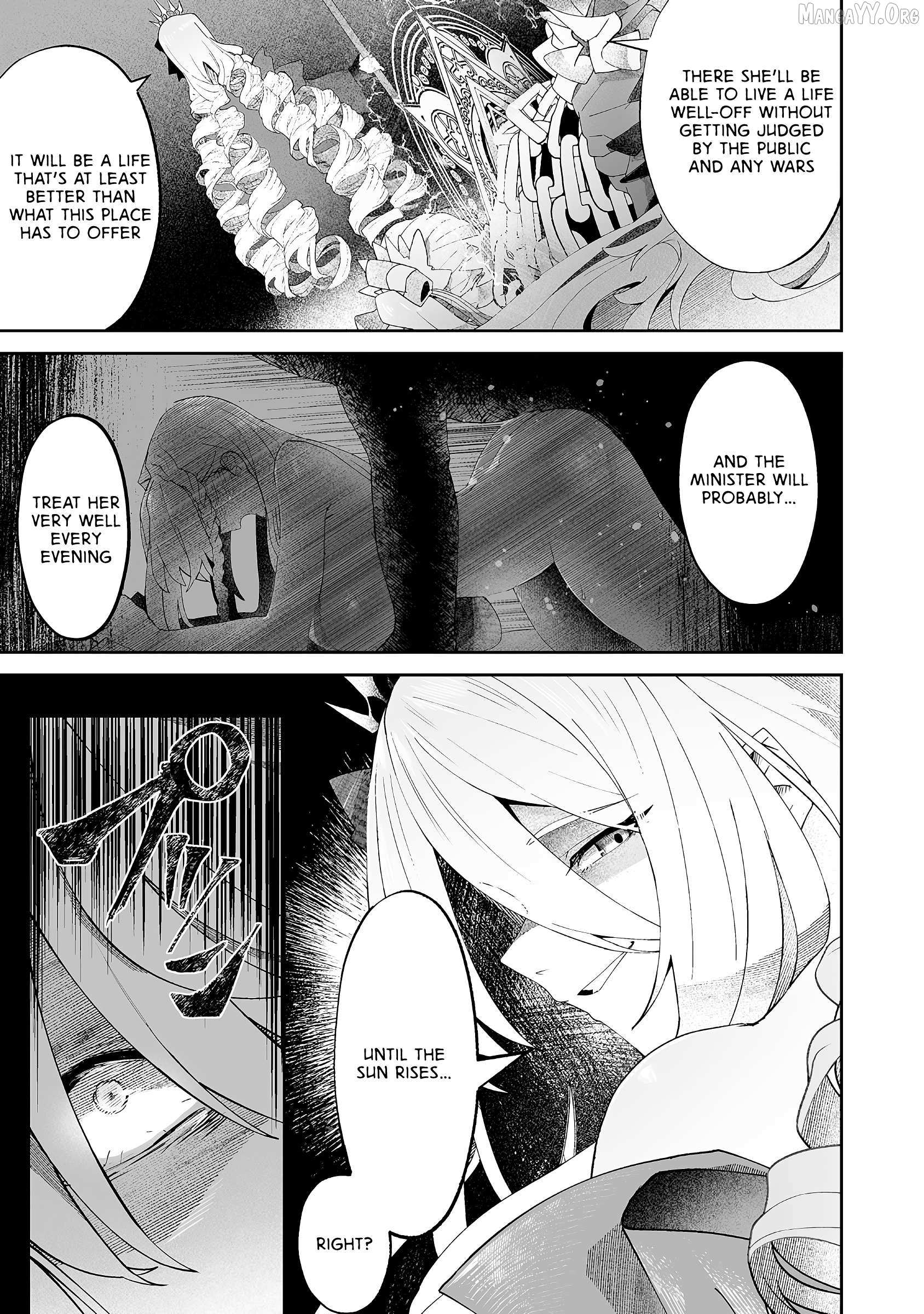 Makutsu no Ou ~Yomei Ikkagetsu no Doutei, Mahou Shoujo Harem o Kizuite Ou e Kunrinsu~ Chapter 9 page 30 - 