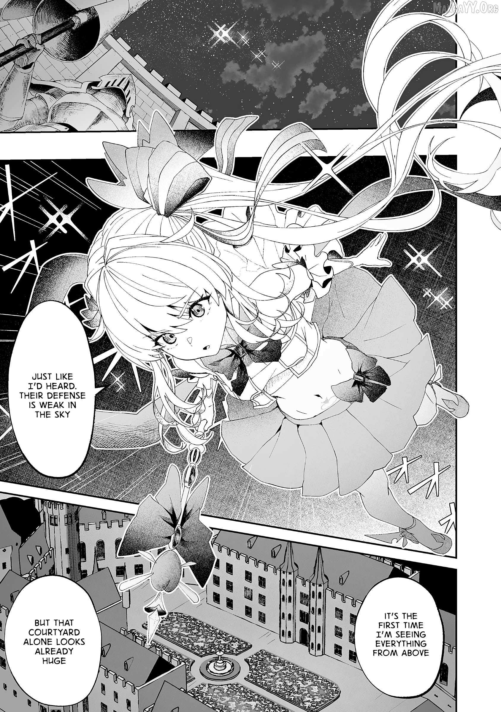 Makutsu no Ou ~Yomei Ikkagetsu no Doutei, Mahou Shoujo Harem o Kizuite Ou e Kunrinsu~ Chapter 9 page 4 - 