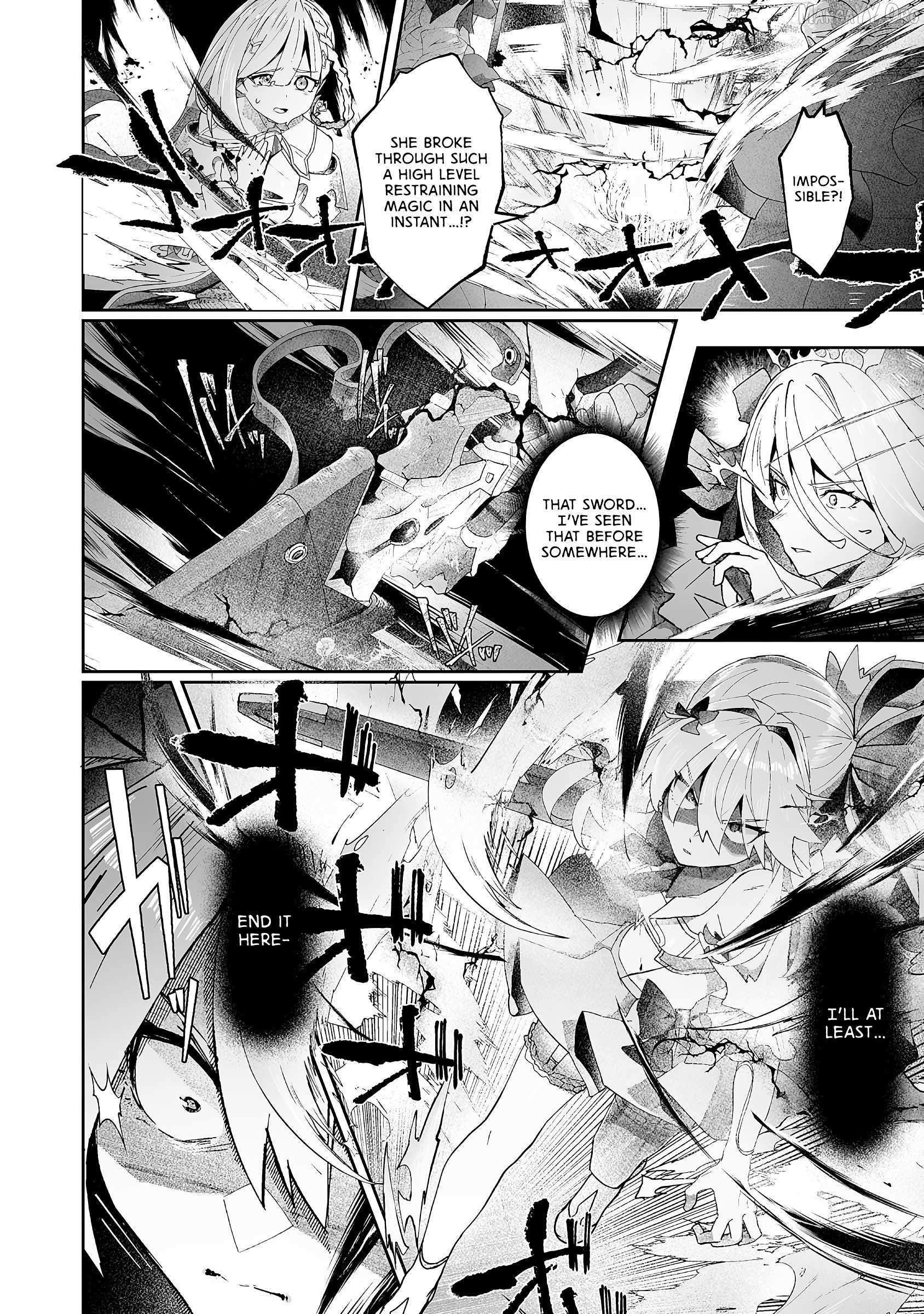 Makutsu no Ou ~Yomei Ikkagetsu no Doutei, Mahou Shoujo Harem o Kizuite Ou e Kunrinsu~ Chapter 9 page 32 - 
