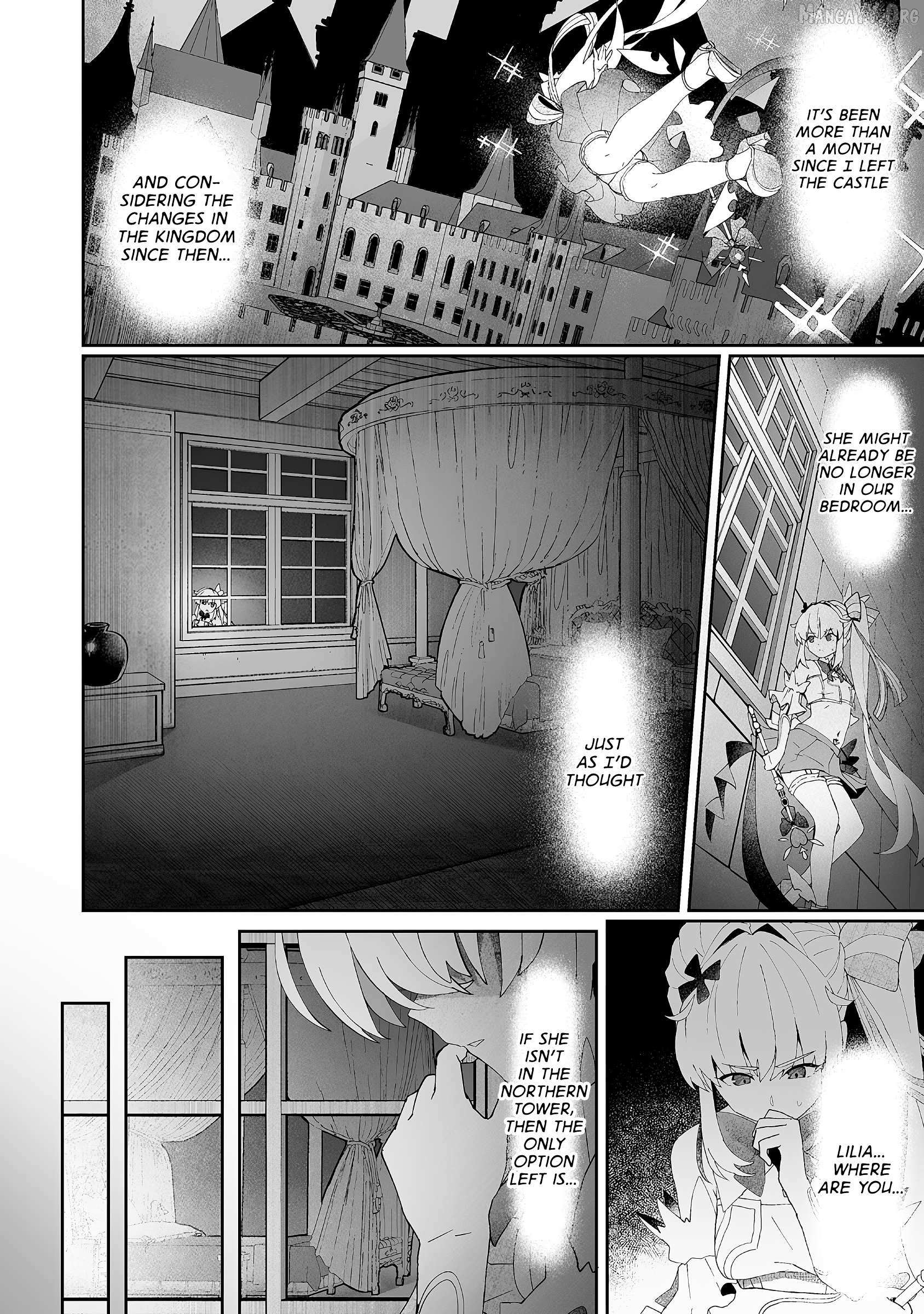 Makutsu no Ou ~Yomei Ikkagetsu no Doutei, Mahou Shoujo Harem o Kizuite Ou e Kunrinsu~ Chapter 9 page 5 - 