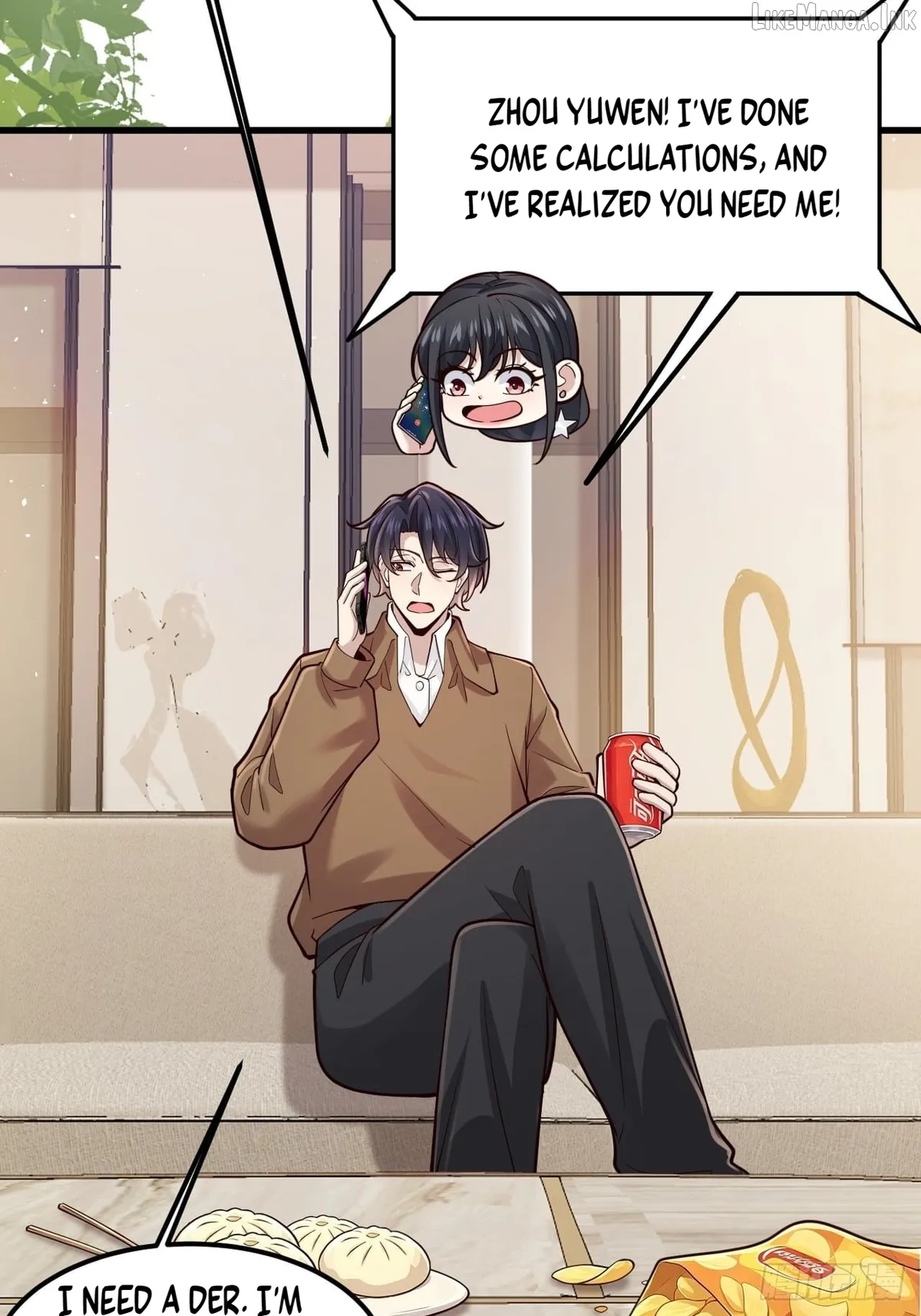 Male God, Your Persona Has Collapsed! Chapter 60 page 8 - 