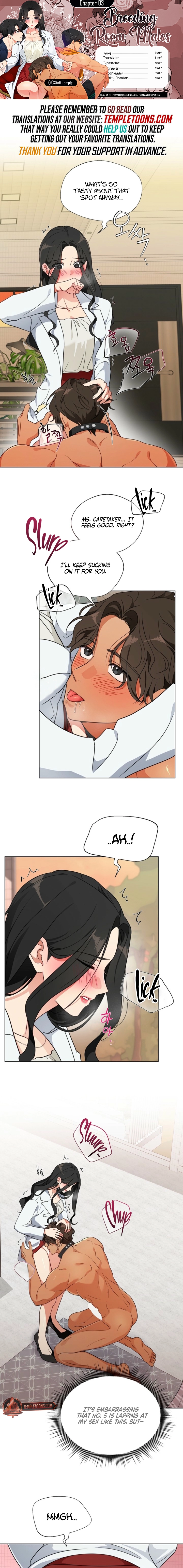 Males of the breeding room Chapter 3 page 1 - 