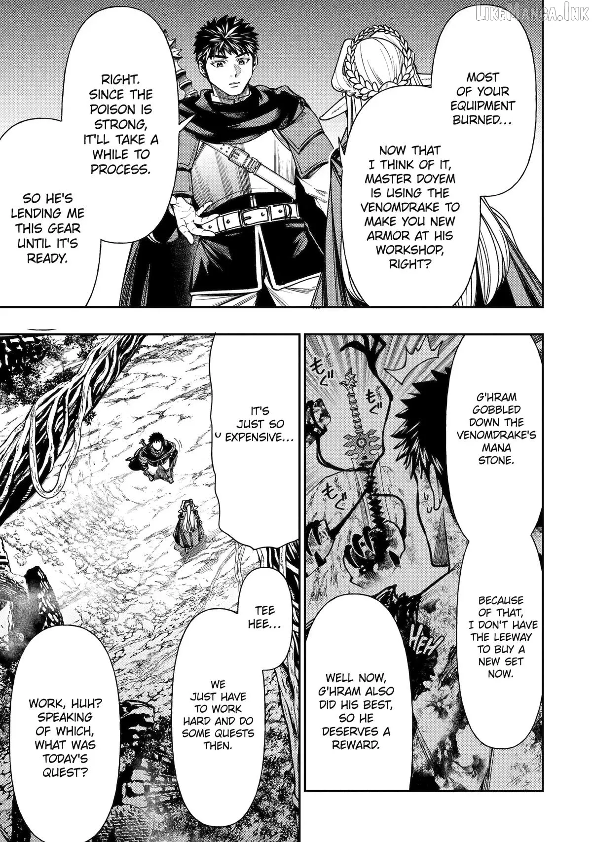 Mamono Kurai no Boukensha Chapter 14 page 5 - 