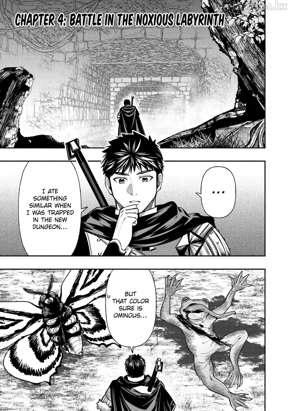 Mamono Kurai no Boukensha Chapter 4 page 1 - 