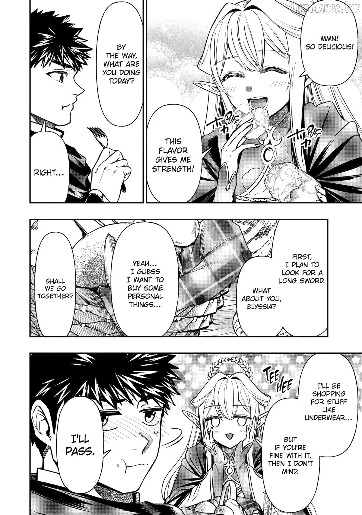 Mamono Kurai no Boukensha Chapter 8 page 4 - 