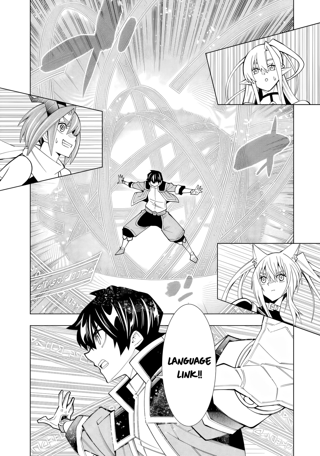 Man-nen F-Rank "Tsuuyaku" Sukiru-mochi Teihen Boukensha, Ishu-zoku no Saikyou Bishoujo-tachi to Party wo Kundesainou ni Kaikashi Musou suru Chapter 1 page 18 - 