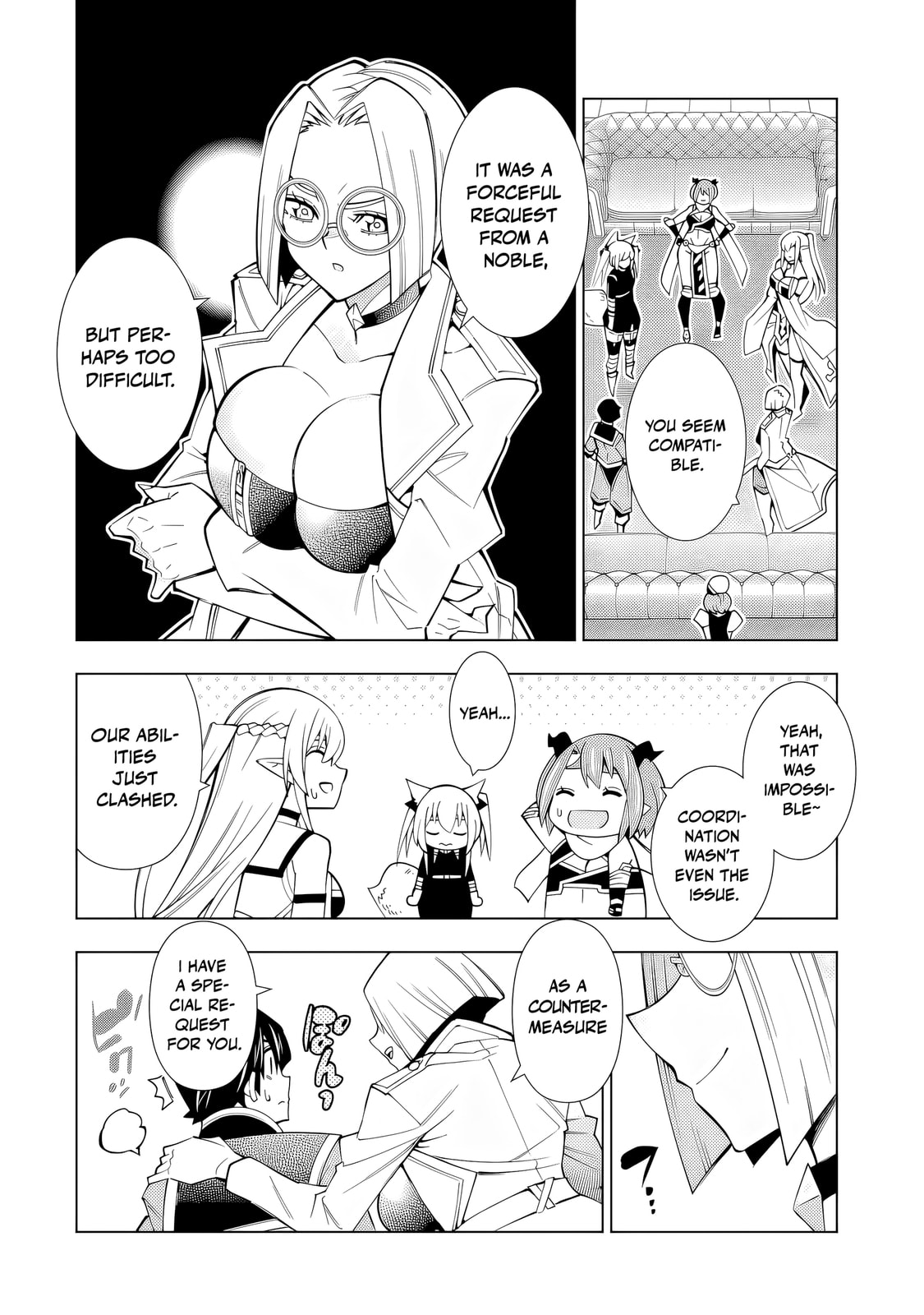 Man-nen F-Rank "Tsuuyaku" Sukiru-mochi Teihen Boukensha, Ishu-zoku no Saikyou Bishoujo-tachi to Party wo Kundesainou ni Kaikashi Musou suru Chapter 1 page 28 - 