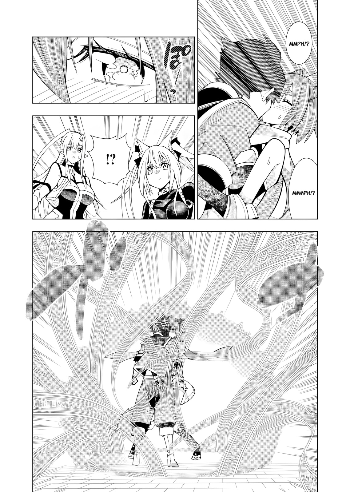 Man-nen F-Rank "Tsuuyaku" Sukiru-mochi Teihen Boukensha, Ishu-zoku no Saikyou Bishoujo-tachi to Party wo Kundesainou ni Kaikashi Musou suru Chapter 1 page 45 - 