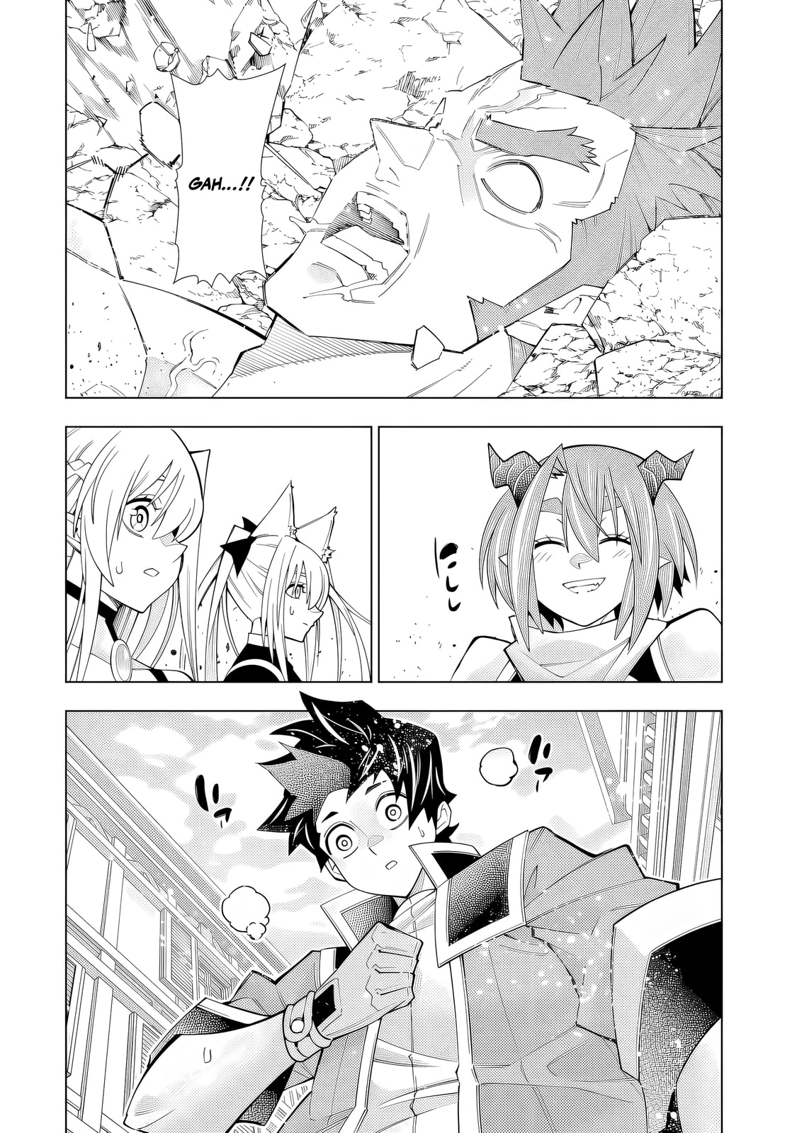 Man-nen F-Rank "Tsuuyaku" Sukiru-mochi Teihen Boukensha, Ishu-zoku no Saikyou Bishoujo-tachi to Party wo Kundesainou ni Kaikashi Musou suru Chapter 1 page 51 - 