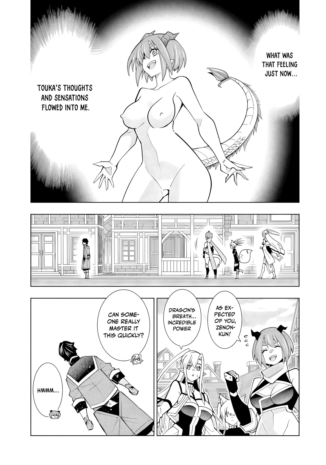 Man-nen F-Rank "Tsuuyaku" Sukiru-mochi Teihen Boukensha, Ishu-zoku no Saikyou Bishoujo-tachi to Party wo Kundesainou ni Kaikashi Musou suru Chapter 1 page 52 - 