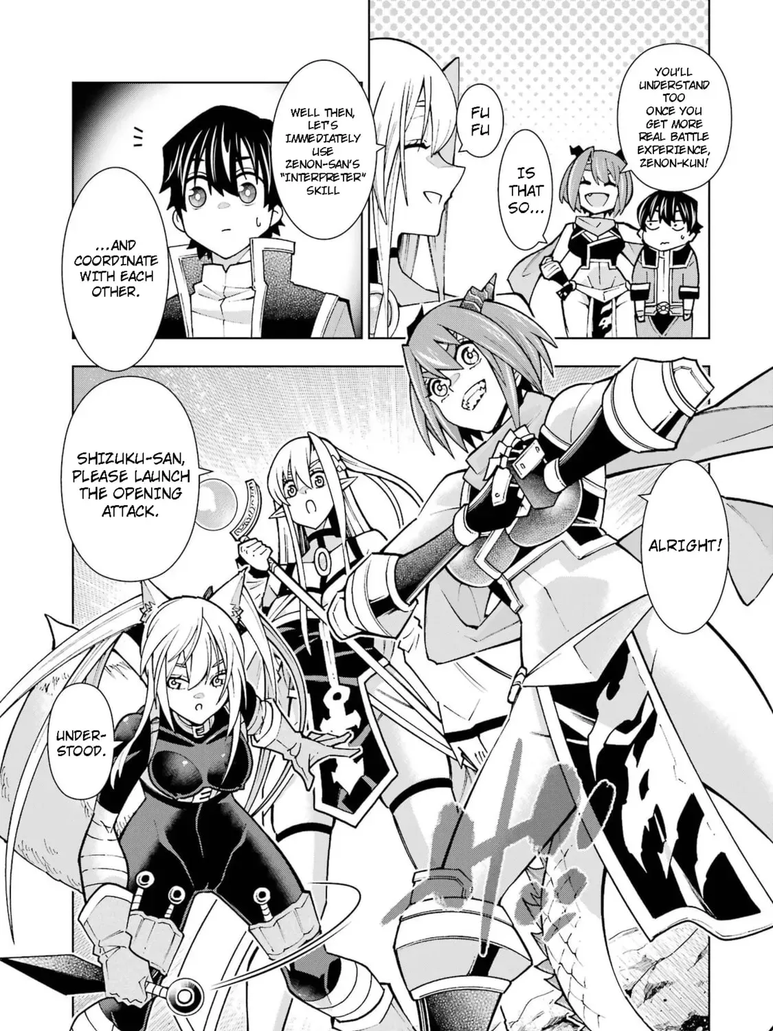 Man-nen F-Rank "Tsuuyaku" Sukiru-mochi Teihen Boukensha, Ishu-zoku no Saikyou Bishoujo-tachi to Party wo Kundesainou ni Kaikashi Musou suru Chapter 2 page 15 - 