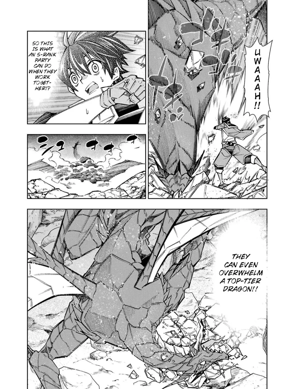 Man-nen F-Rank "Tsuuyaku" Sukiru-mochi Teihen Boukensha, Ishu-zoku no Saikyou Bishoujo-tachi to Party wo Kundesainou ni Kaikashi Musou suru Chapter 2 page 39 - 