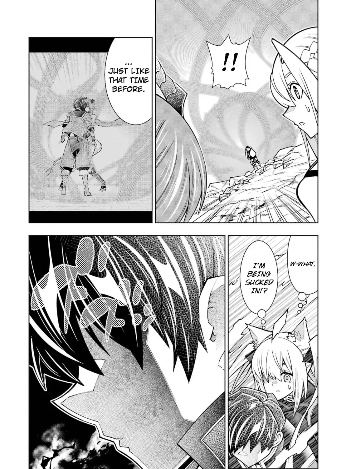 Man-nen F-Rank "Tsuuyaku" Sukiru-mochi Teihen Boukensha, Ishu-zoku no Saikyou Bishoujo-tachi to Party wo Kundesainou ni Kaikashi Musou suru Chapter 2 page 57 - 