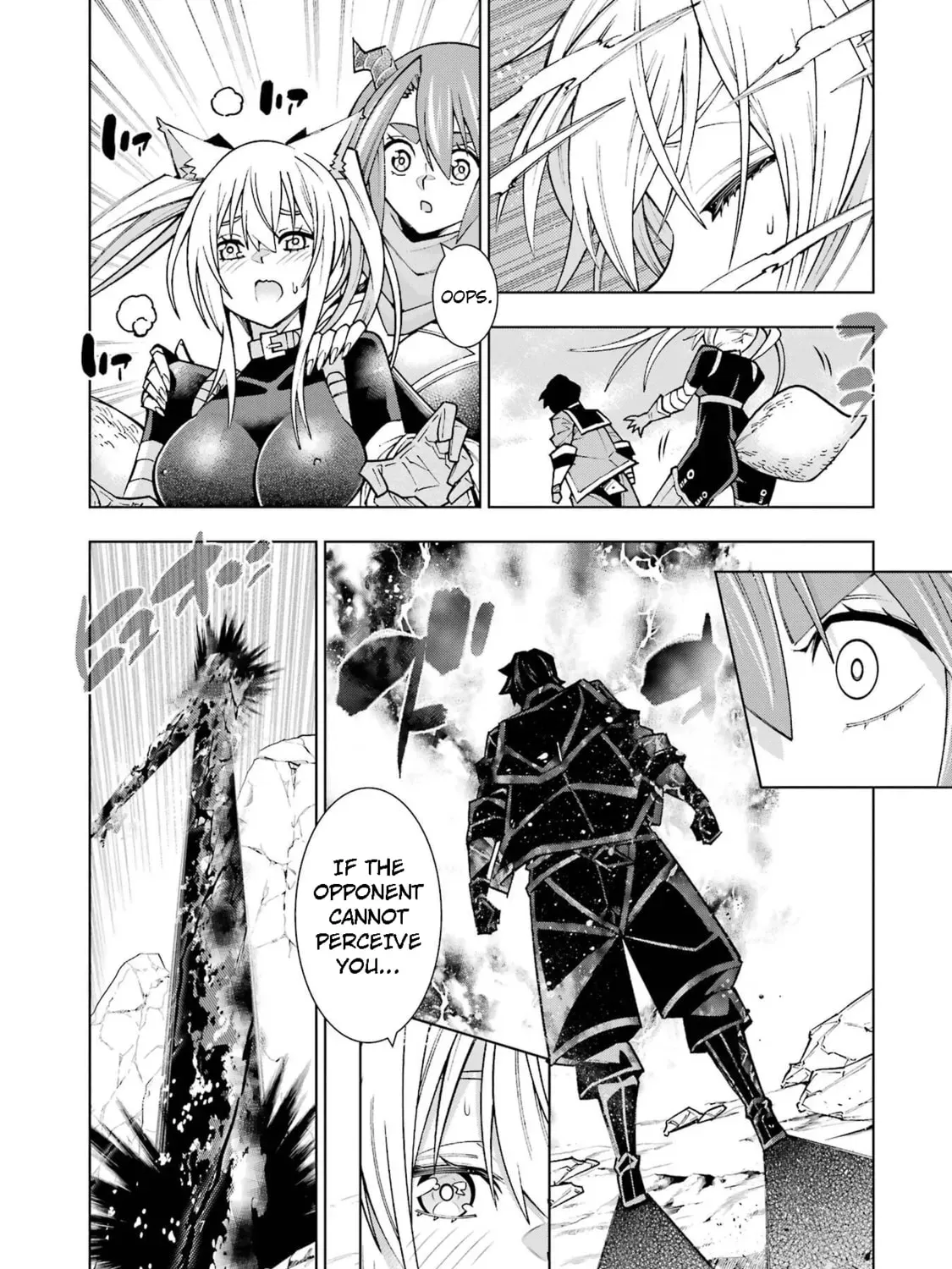 Man-nen F-Rank "Tsuuyaku" Sukiru-mochi Teihen Boukensha, Ishu-zoku no Saikyou Bishoujo-tachi to Party wo Kundesainou ni Kaikashi Musou suru Chapter 2 page 59 - 