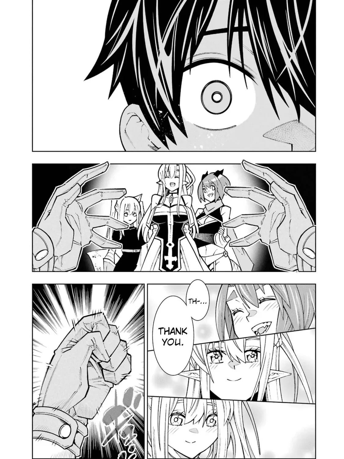 Man-nen F-Rank "Tsuuyaku" Sukiru-mochi Teihen Boukensha, Ishu-zoku no Saikyou Bishoujo-tachi to Party wo Kundesainou ni Kaikashi Musou suru Chapter 2 page 91 - 