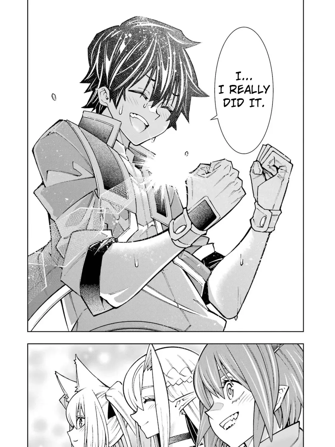 Man-nen F-Rank "Tsuuyaku" Sukiru-mochi Teihen Boukensha, Ishu-zoku no Saikyou Bishoujo-tachi to Party wo Kundesainou ni Kaikashi Musou suru Chapter 2 page 93 - 