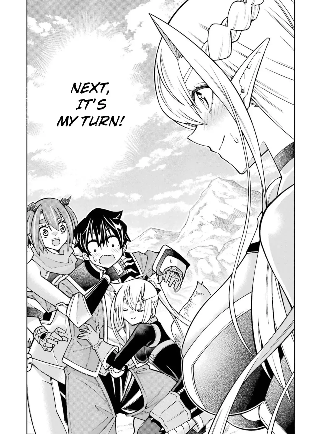 Man-nen F-Rank "Tsuuyaku" Sukiru-mochi Teihen Boukensha, Ishu-zoku no Saikyou Bishoujo-tachi to Party wo Kundesainou ni Kaikashi Musou suru Chapter 2 page 97 - 