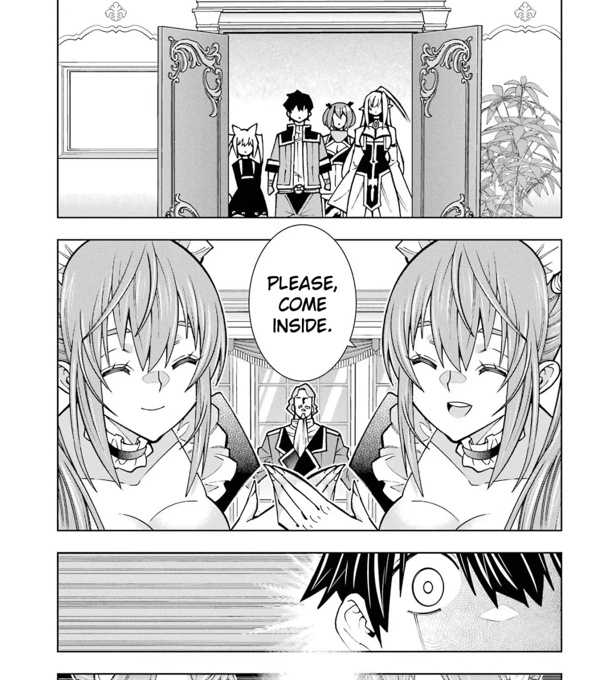 Man-nen F-Rank "Tsuuyaku" Sukiru-mochi Teihen Boukensha, Ishu-zoku no Saikyou Bishoujo-tachi to Party wo Kundesainou ni Kaikashi Musou suru Chapter 3 page 31 - 