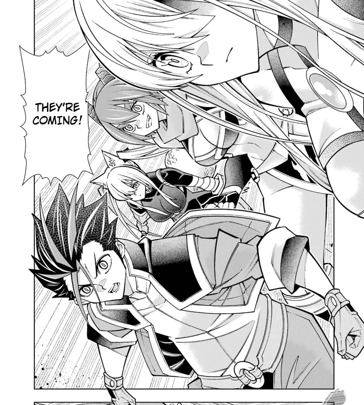 Man-nen F-Rank "Tsuuyaku" Sukiru-mochi Teihen Boukensha, Ishu-zoku no Saikyou Bishoujo-tachi to Party wo Kundesainou ni Kaikashi Musou suru Chapter 3 page 53 - 