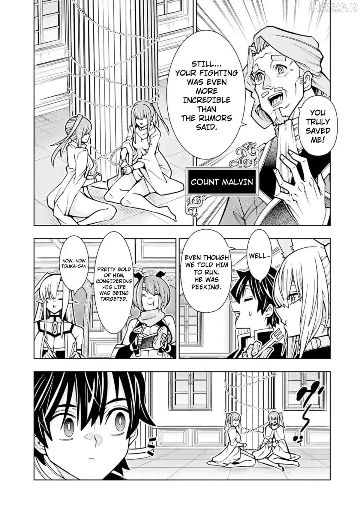 Man-nen F-Rank "Tsuuyaku" Sukiru-mochi Teihen Boukensha, Ishu-zoku no Saikyou Bishoujo-tachi to Party wo Kundesainou ni Kaikashi Musou suru Chapter 4 page 14 - 