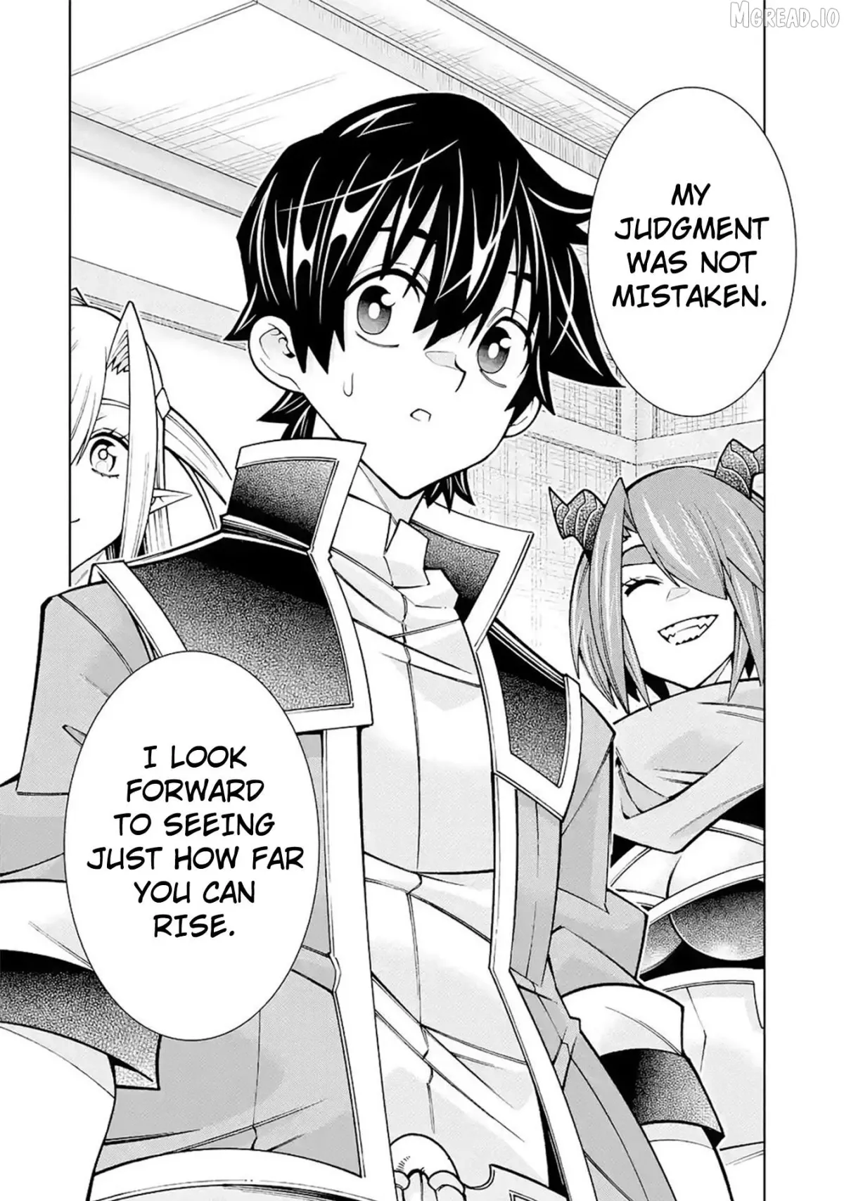 Man-nen F-Rank "Tsuuyaku" Sukiru-mochi Teihen Boukensha, Ishu-zoku no Saikyou Bishoujo-tachi to Party wo Kundesainou ni Kaikashi Musou suru Chapter 4 page 25 - 