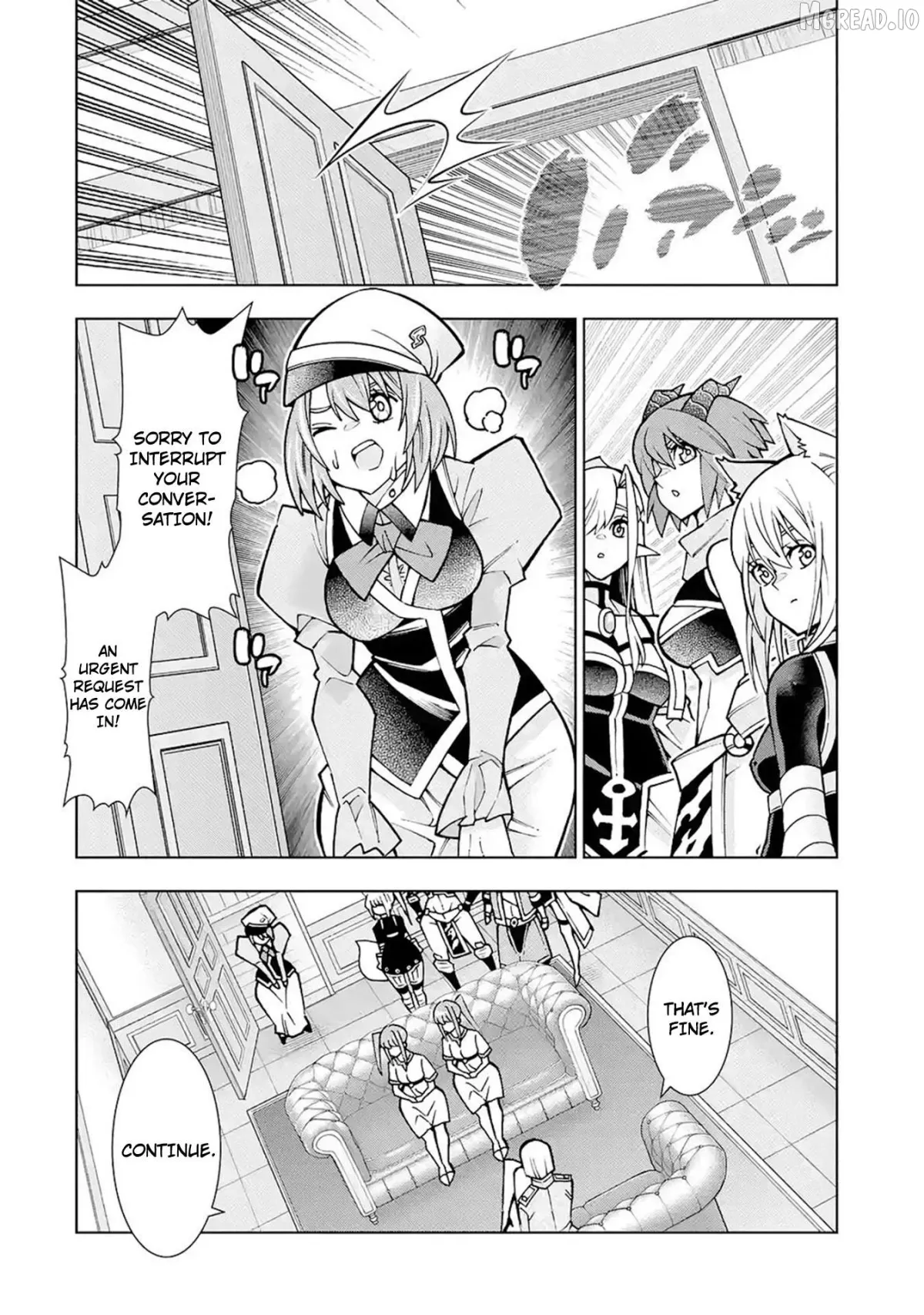 Man-nen F-Rank "Tsuuyaku" Sukiru-mochi Teihen Boukensha, Ishu-zoku no Saikyou Bishoujo-tachi to Party wo Kundesainou ni Kaikashi Musou suru Chapter 4 page 27 - 