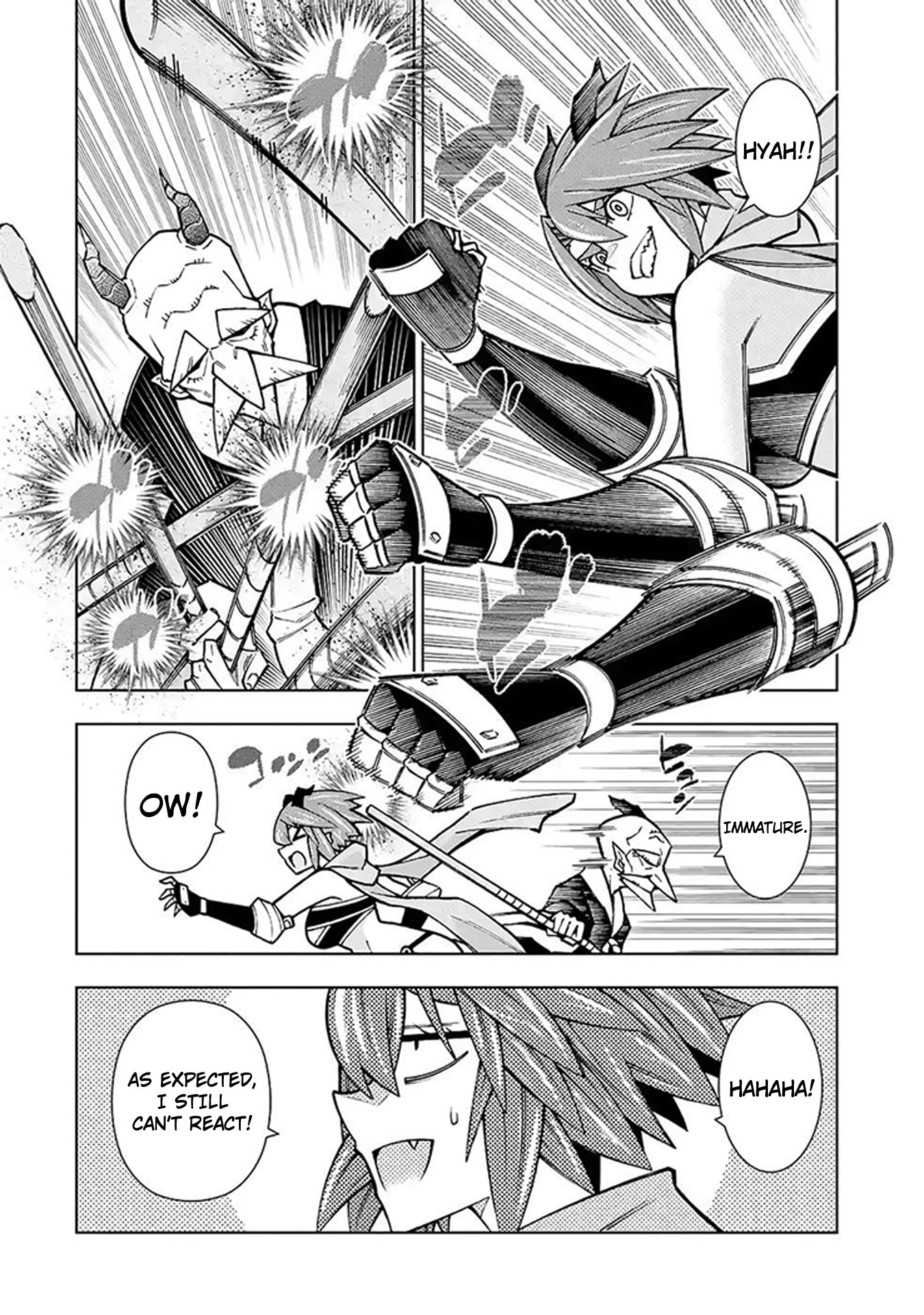 Man-nen F-Rank "Tsuuyaku" Sukiru-mochi Teihen Boukensha, Ishu-zoku no Saikyou Bishoujo-tachi to Party wo Kundesainou ni Kaikashi Musou suru Chapter 5 page 11 - 