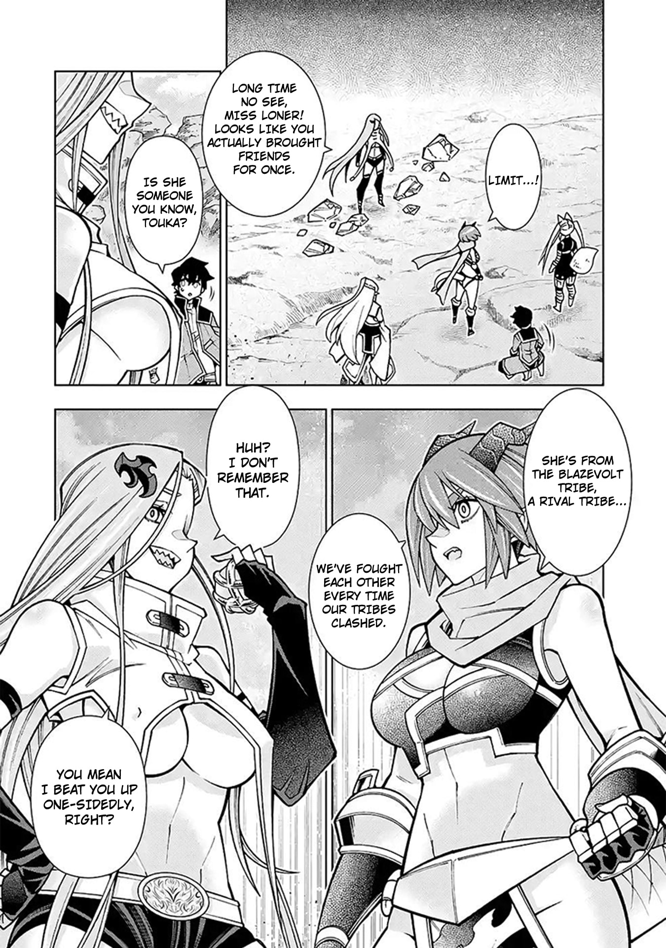 Man-nen F-Rank "Tsuuyaku" Sukiru-mochi Teihen Boukensha, Ishu-zoku no Saikyou Bishoujo-tachi to Party wo Kundesainou ni Kaikashi Musou suru Chapter 5 page 23 - 