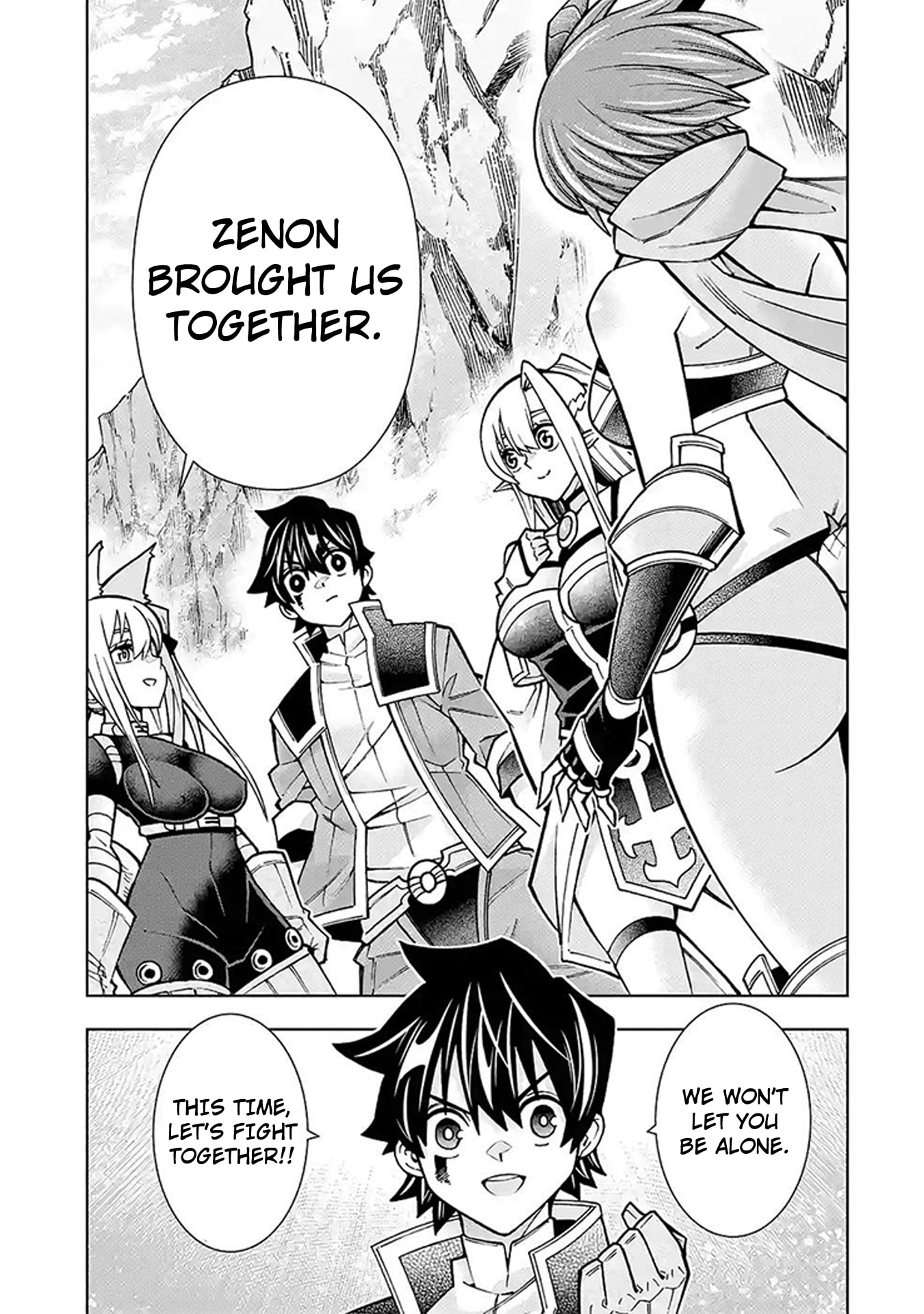 Man-nen F-Rank "Tsuuyaku" Sukiru-mochi Teihen Boukensha, Ishu-zoku no Saikyou Bishoujo-tachi to Party wo Kundesainou ni Kaikashi Musou suru Chapter 6 page 21 - 