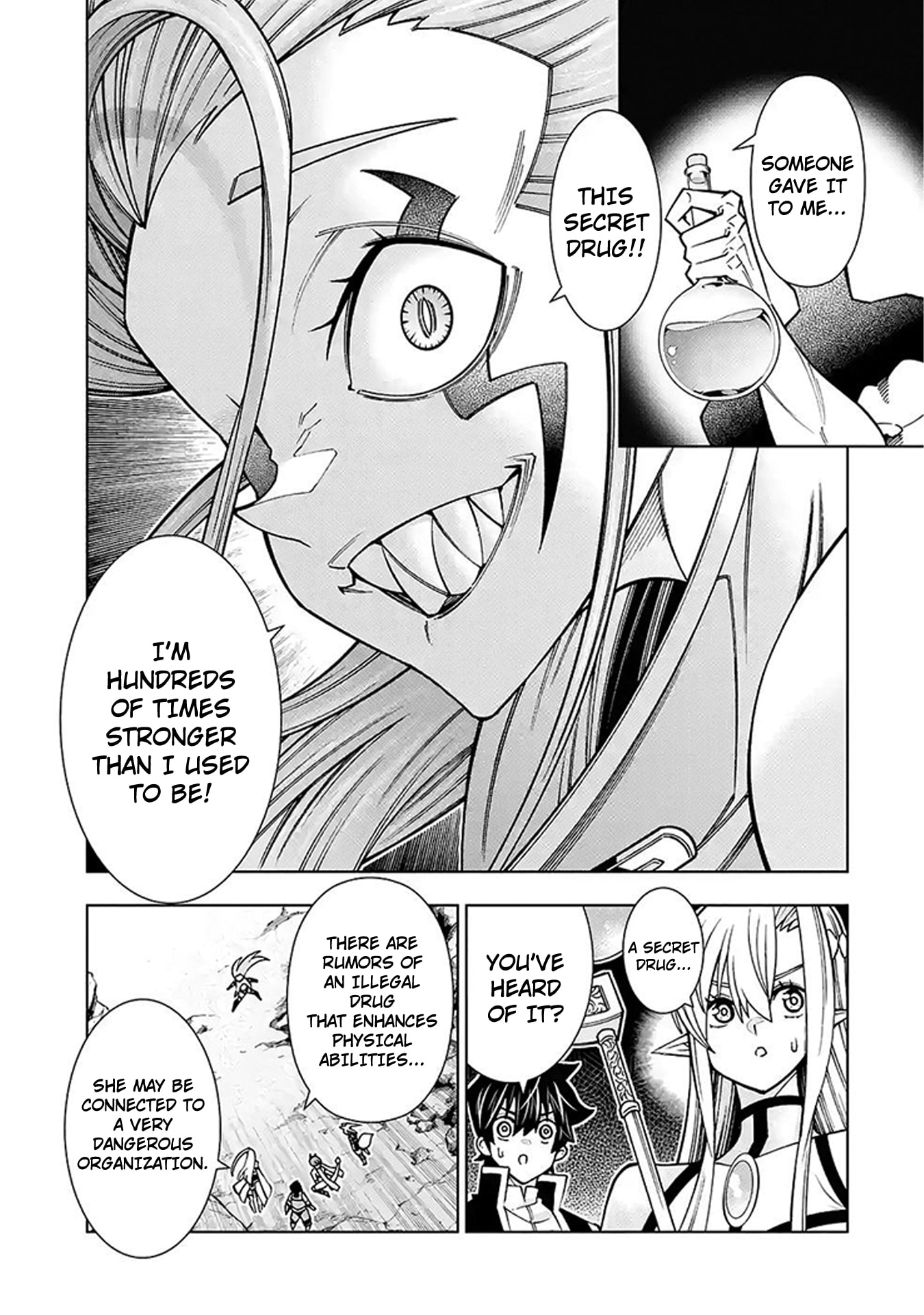 Man-nen F-Rank "Tsuuyaku" Sukiru-mochi Teihen Boukensha, Ishu-zoku no Saikyou Bishoujo-tachi to Party wo Kundesainou ni Kaikashi Musou suru Chapter 6 page 6 - 