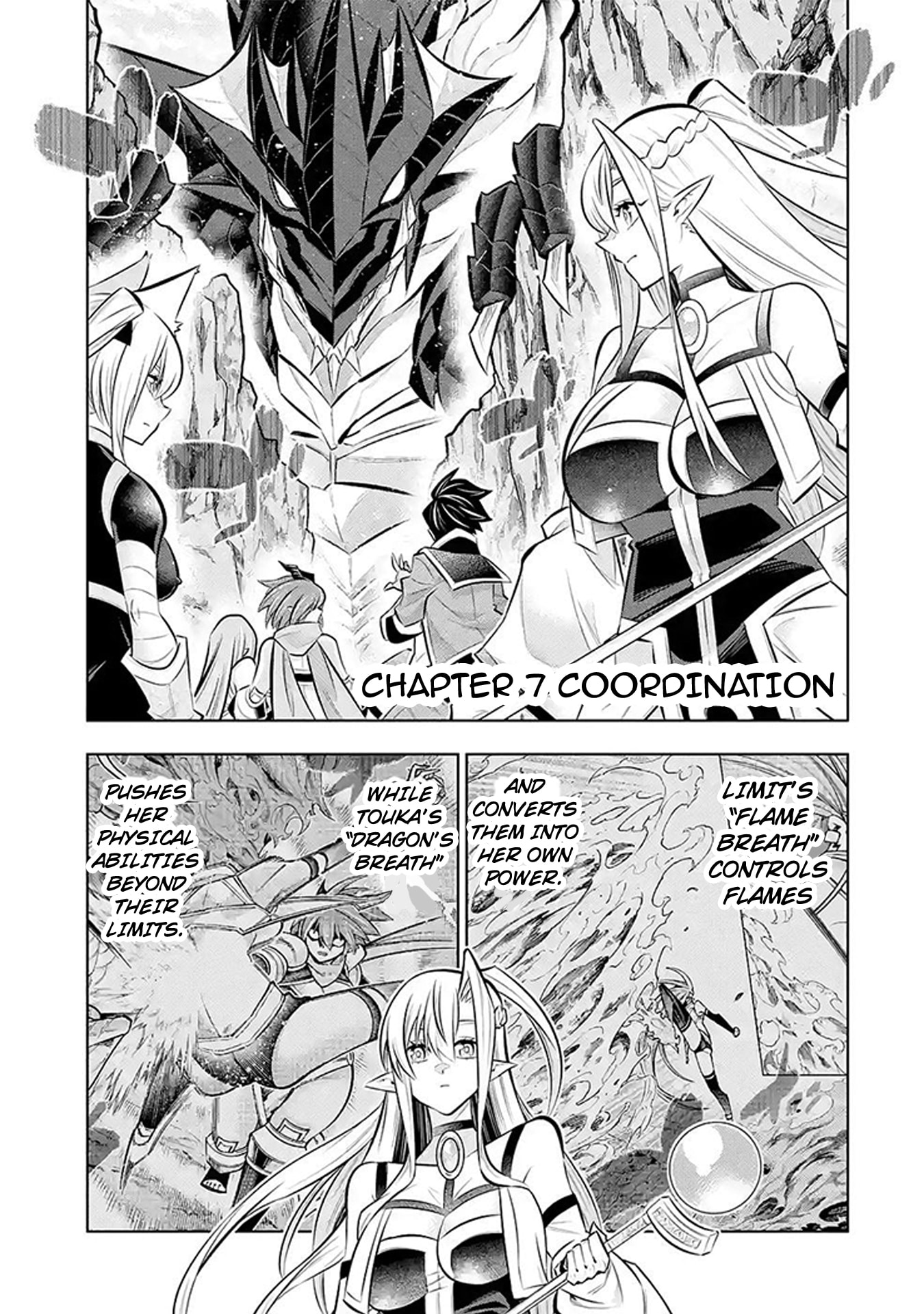 Man-nen F-Rank "Tsuuyaku" Sukiru-mochi Teihen Boukensha, Ishu-zoku no Saikyou Bishoujo-tachi to Party wo Kundesainou ni Kaikashi Musou suru Chapter 7 page 2 - 