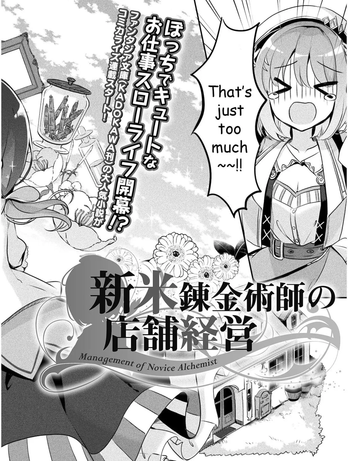 Management of Novice Alchemist Chapter 1 page 3 - 