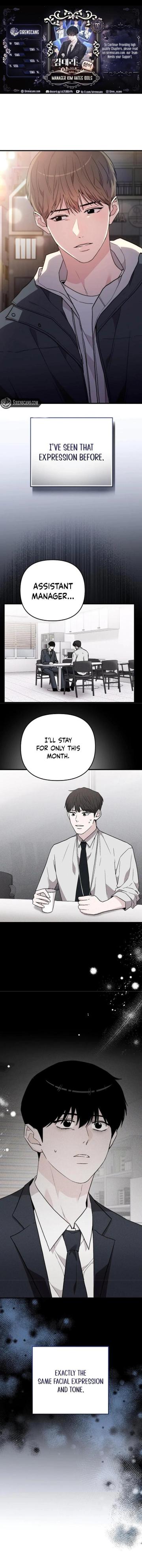 Manager Kim Hates Idols Chapter 8 page 2 - 