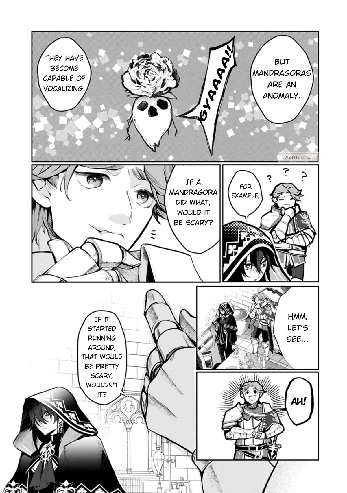 Mandragora tte Baretara Toubatsu desu ka?: Hana no Majo no Hohoemi wa Kanchigai no Tane o Maku Chapter 1 page 24 - 