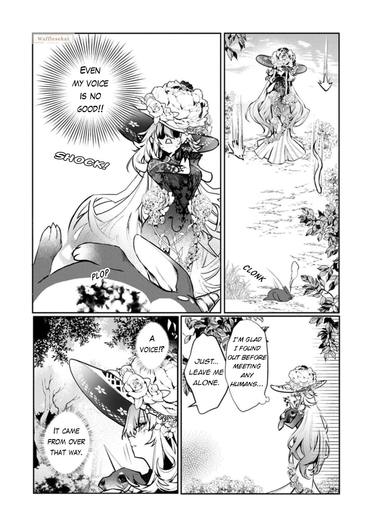 Mandragora tte Baretara Toubatsu desu ka?: Hana no Majo no Hohoemi wa Kanchigai no Tane o Maku Chapter 2 page 18 - 