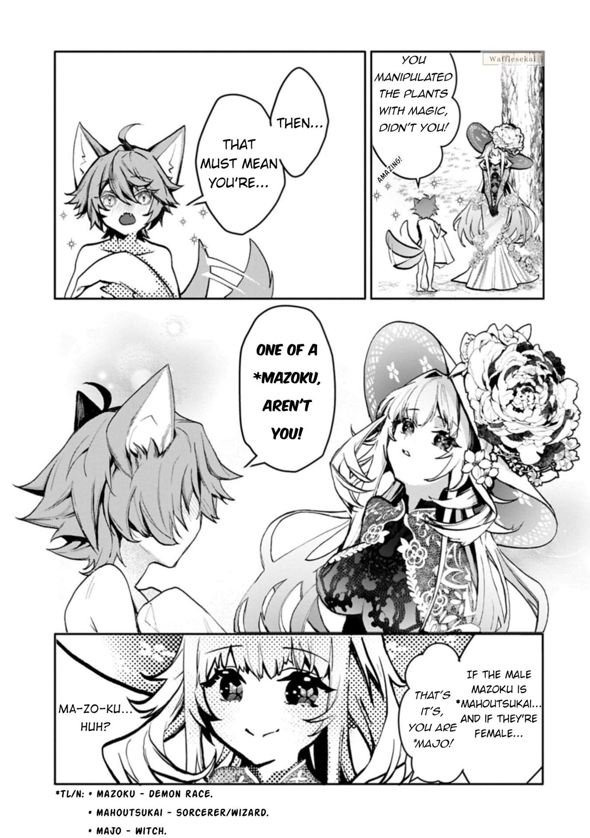 Mandragora tte Baretara Toubatsu desu ka?: Hana no Majo no Hohoemi wa Kanchigai no Tane o Maku Chapter 3 page 13 - 