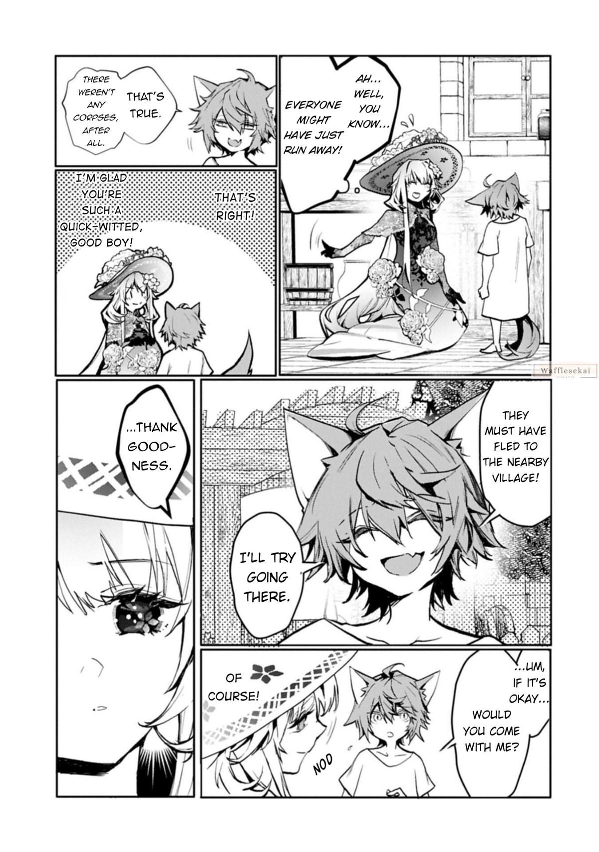 Mandragora tte Baretara Toubatsu desu ka?: Hana no Majo no Hohoemi wa Kanchigai no Tane o Maku Chapter 3 page 33 - 