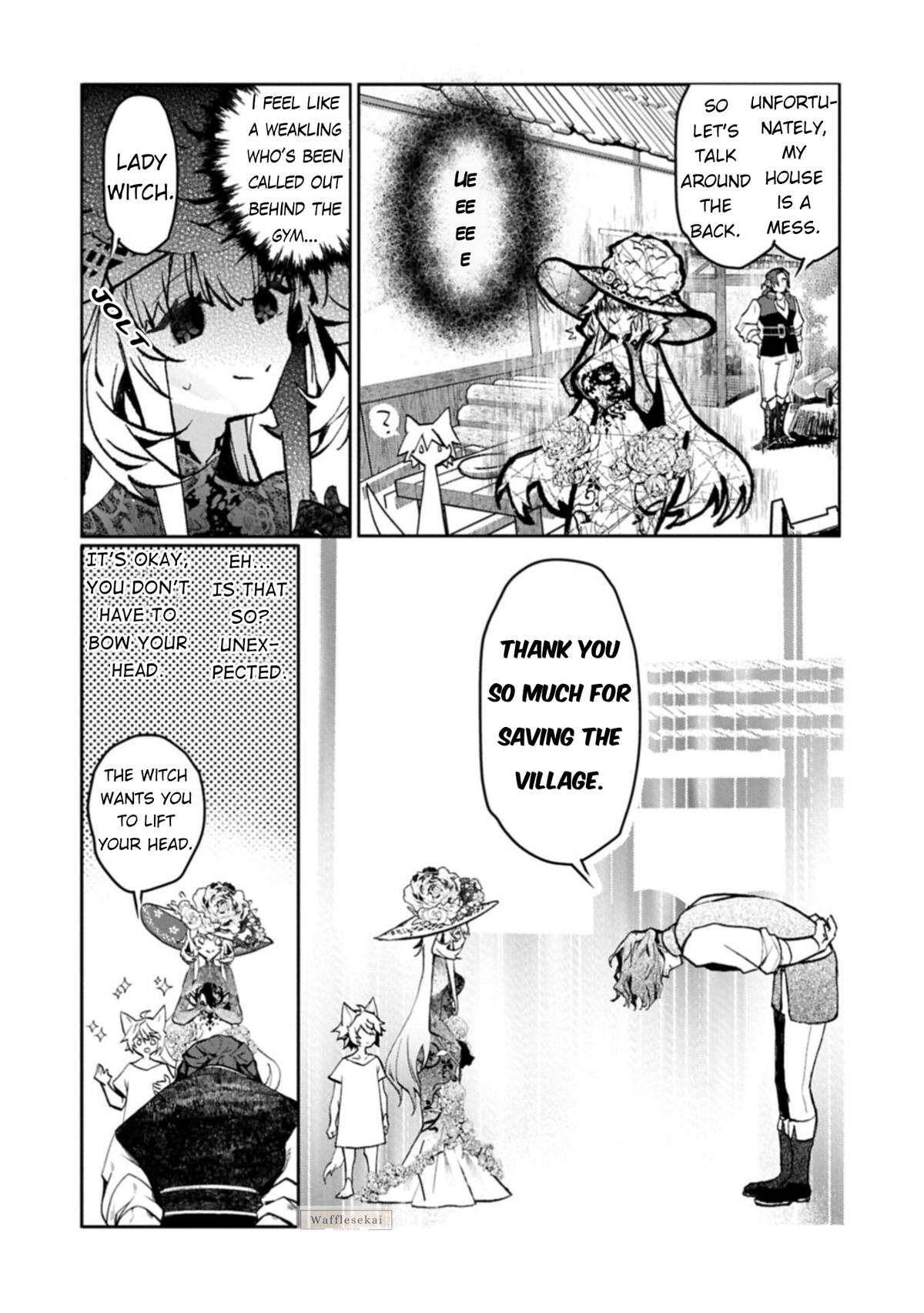 Mandragora tte Baretara Toubatsu desu ka?: Hana no Majo no Hohoemi wa Kanchigai no Tane o Maku Chapter 4 page 22 - 