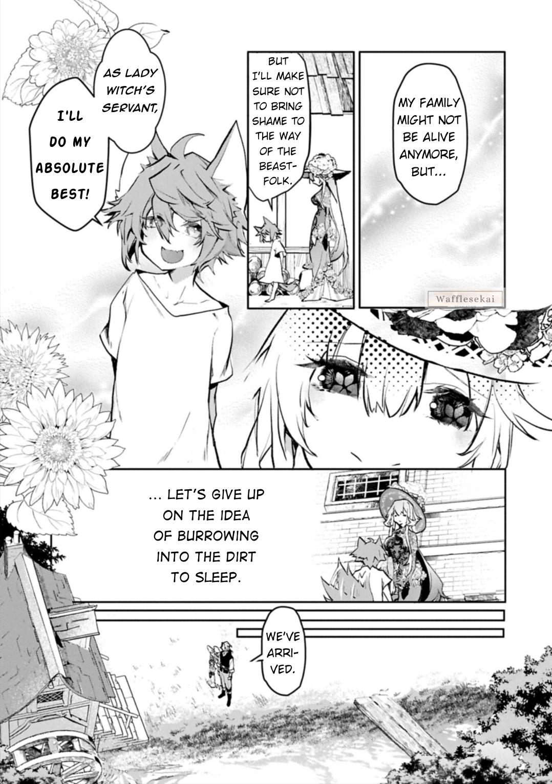 Mandragora tte Baretara Toubatsu desu ka?: Hana no Majo no Hohoemi wa Kanchigai no Tane o Maku Chapter 4 page 34 - 