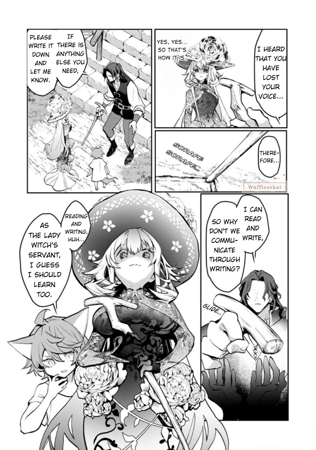 Mandragora tte Baretara Toubatsu desu ka?: Hana no Majo no Hohoemi wa Kanchigai no Tane o Maku Chapter 4 page 39 - 
