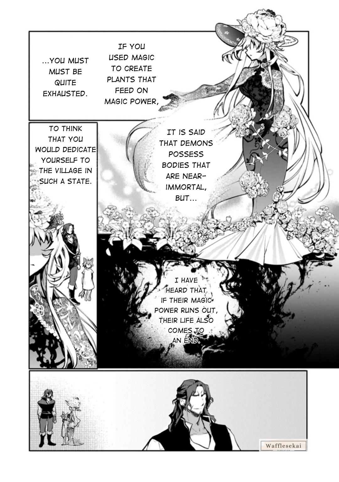 Mandragora tte Baretara Toubatsu desu ka?: Hana no Majo no Hohoemi wa Kanchigai no Tane o Maku Chapter 5 page 23 - 